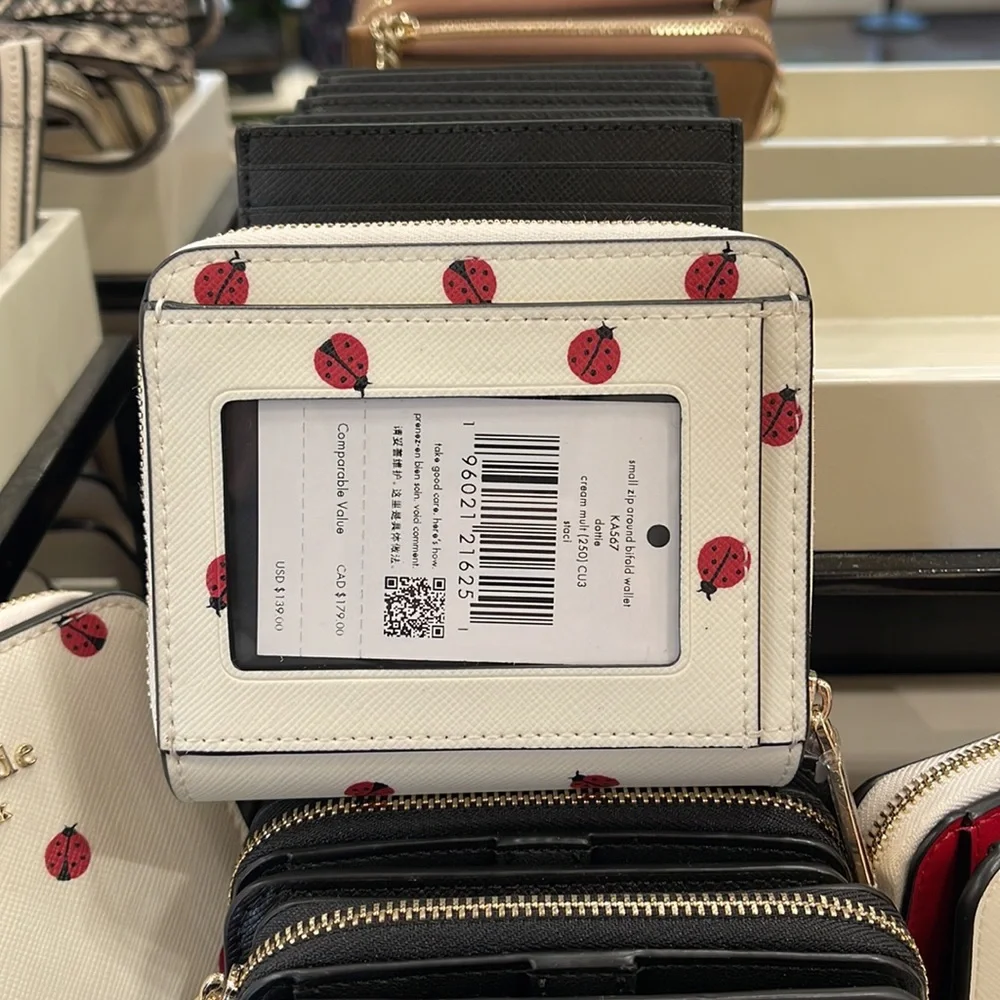 Kate Spade Staci Small Ladybug Zip Around Wallet
COLOR:
Cream Multi - Picture 5 of 16